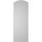 Ekena Millwork Arch Top Surface Mount PVC Gable Vent: Functional, w/ 2"W x 2"P Brickmould Sill Frame, 12"W x 34"H GVPAR12X3403SF - alternate 2
